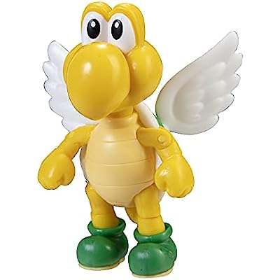 SUPER MARIO Figure 10CM Green para Koopa Troopa with Wings 