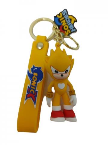Llavero Goma Con correa SONIC 01