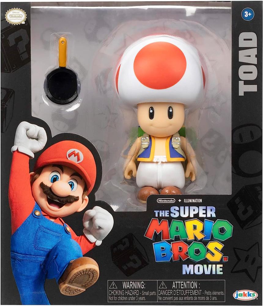 Super Mario La Pelicula Toad Articulado Original