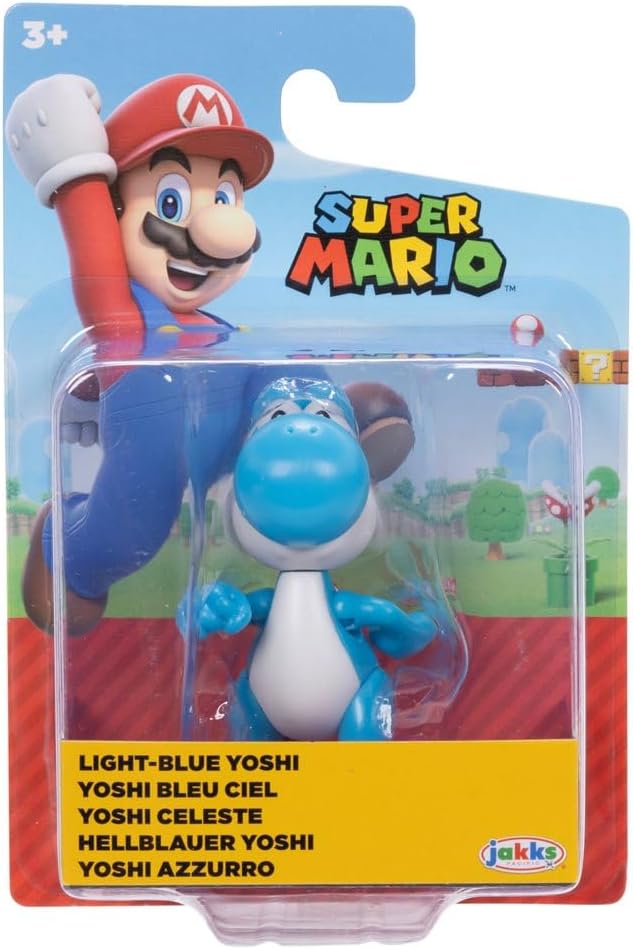World Of Nintendo Super Mario Bros 2.5 Sky Blue Yoshi