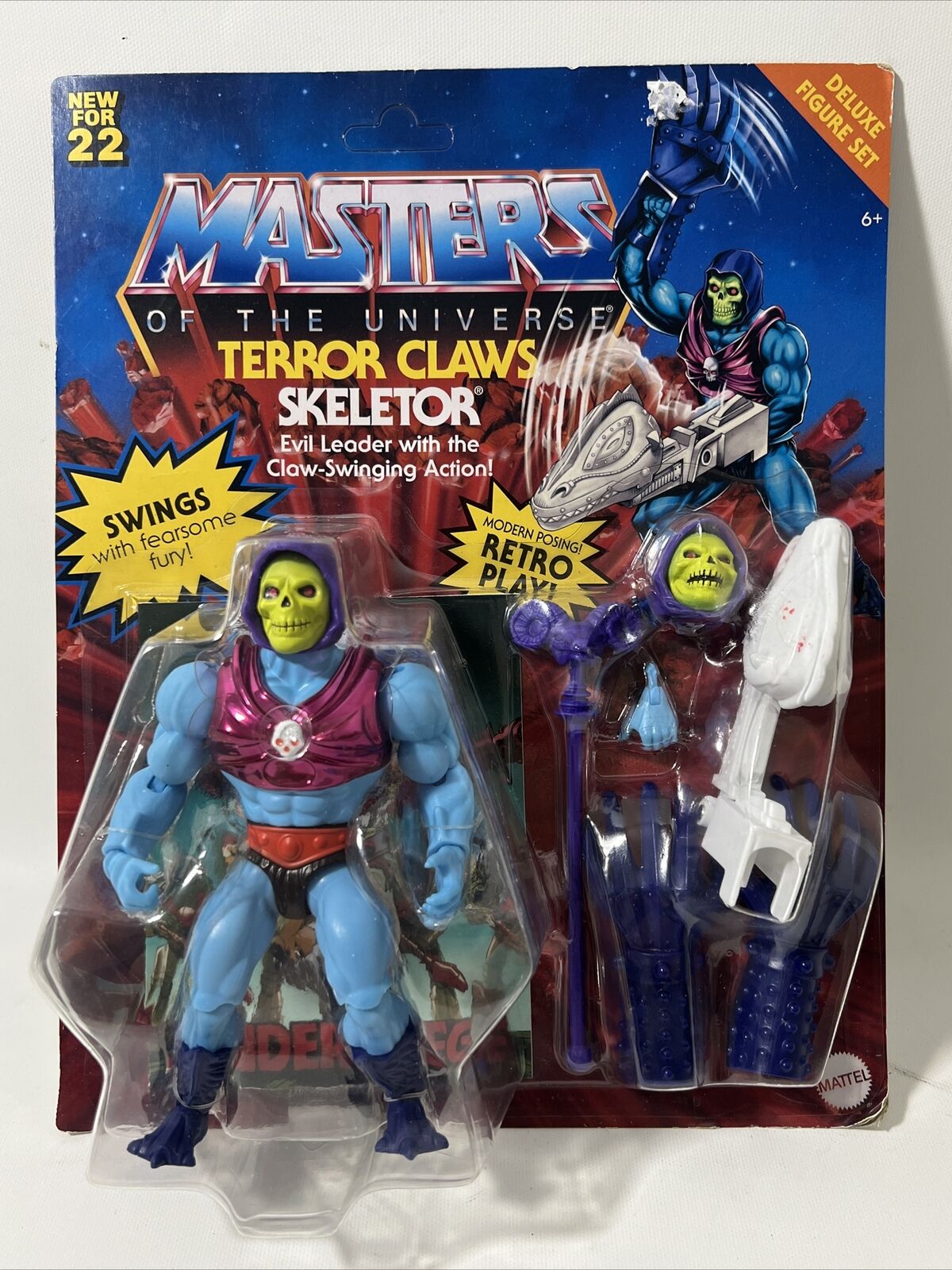 Masters of the Universe Origins Terror Claws Skeletor 5.5 MOTU