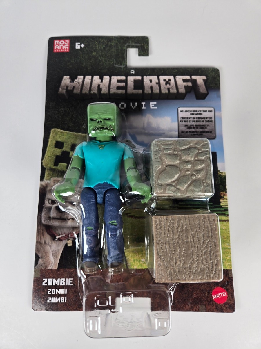 Minecraft Movie Zombie Con Accesorios