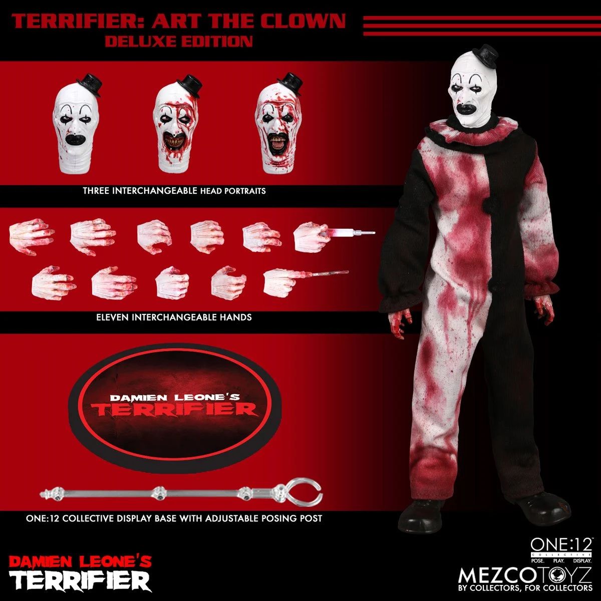 Mezco One:12 Art The Clown Terrifier
