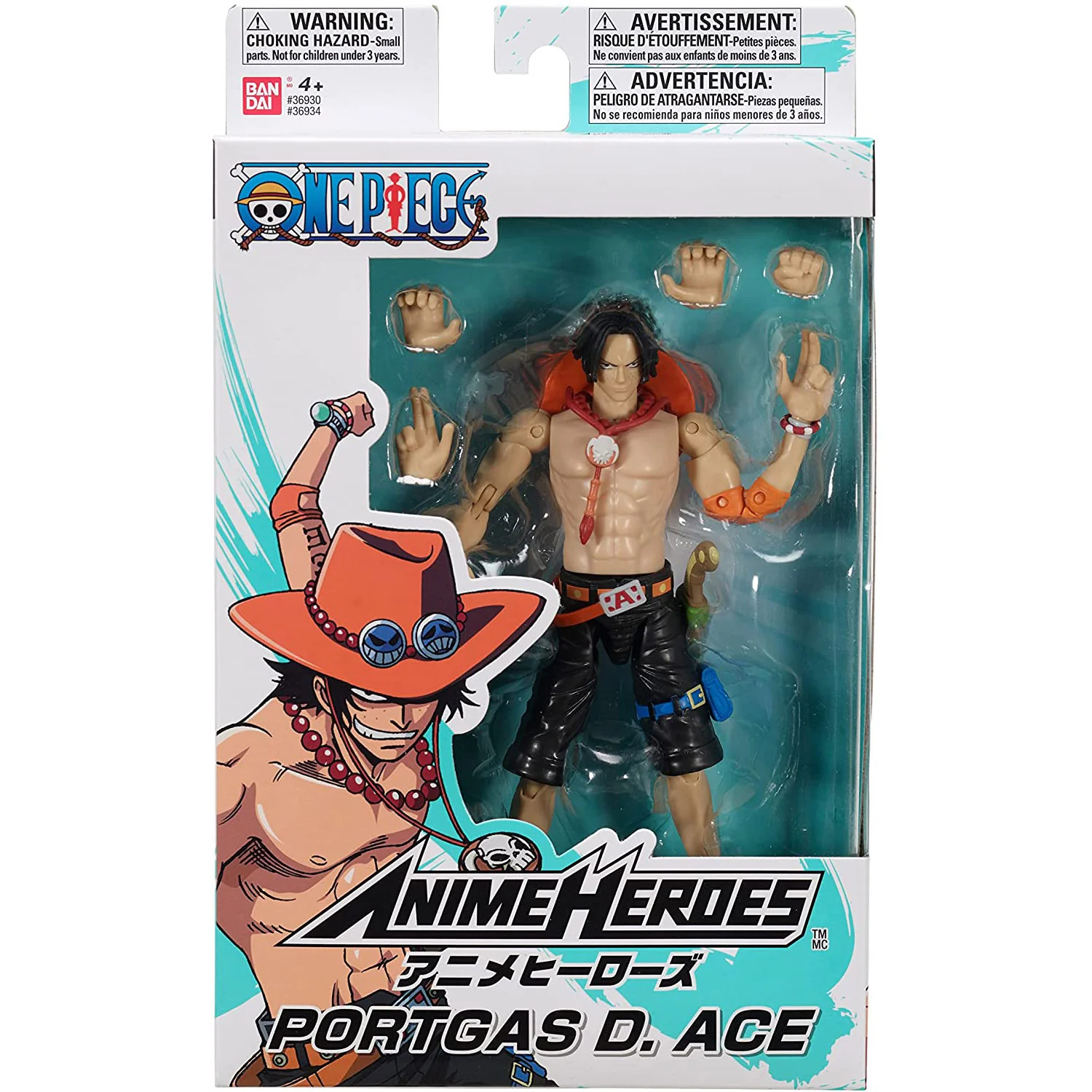 ANIME HEROES One Piece Portgas D. Ace