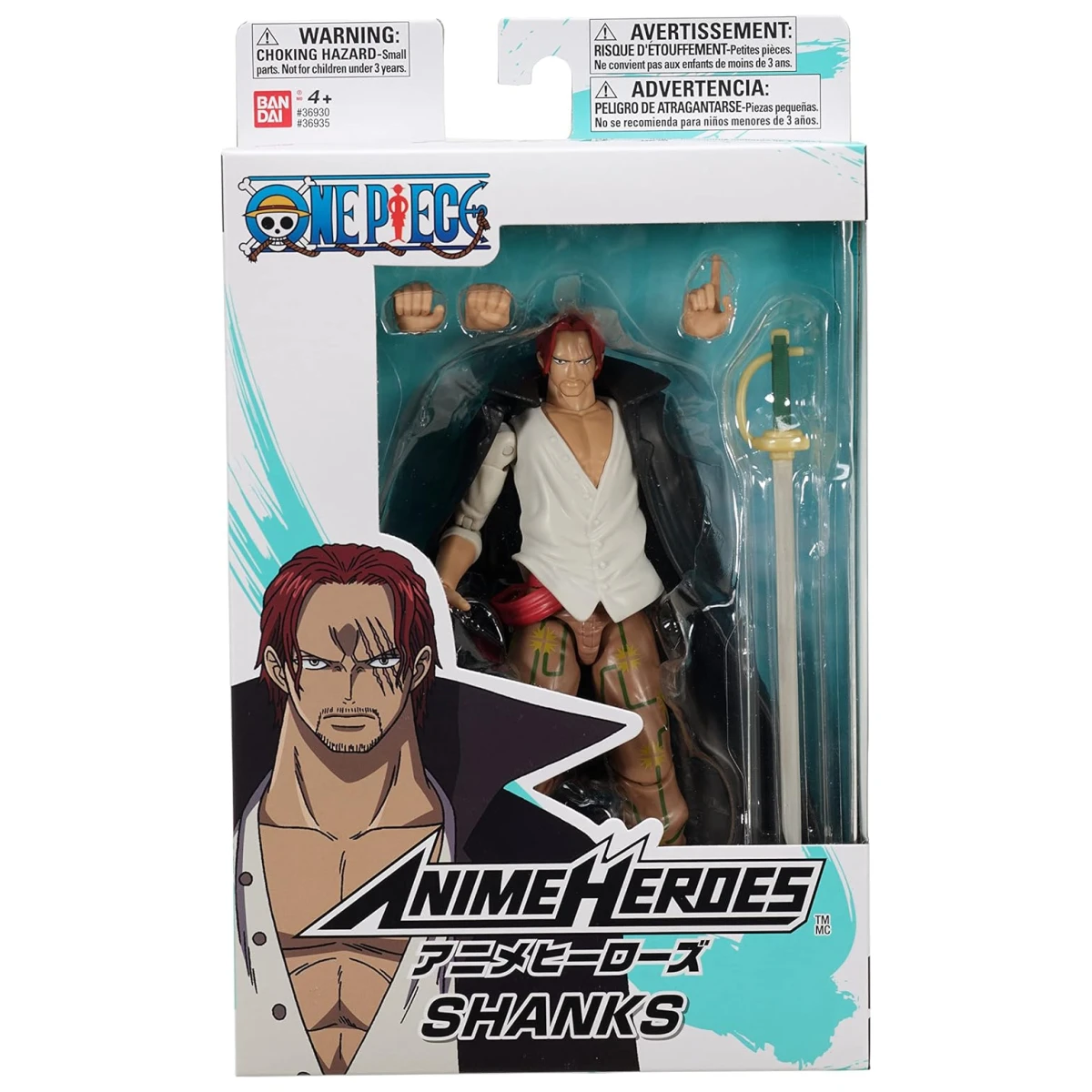 ANIME HEROES One Piece Shanks