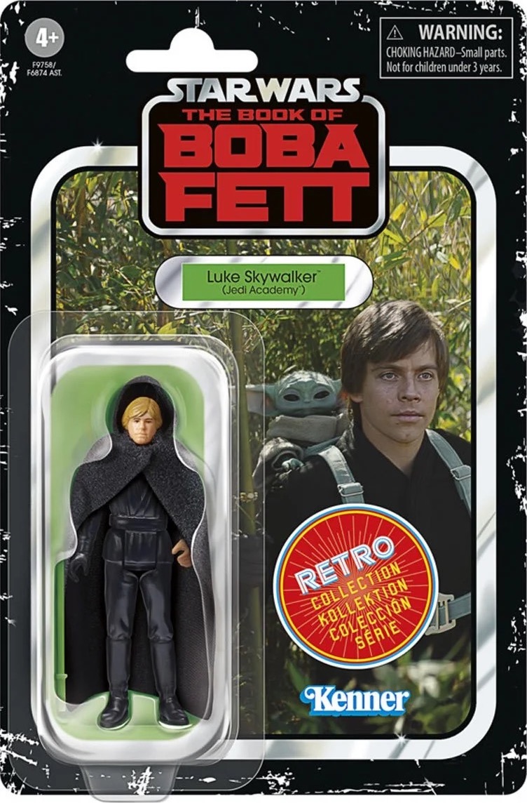 STAR WARS Retro Luke Skywalker (Jedi Academy) 3.75