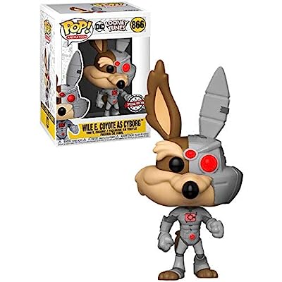 Funko Pop Looney TunesWile E. Coyote como Cyborg
