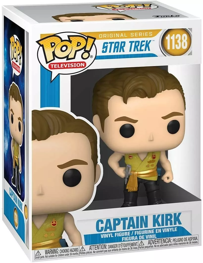 Funko Pop Star Trek Kirk Mirror Mirror Outfit