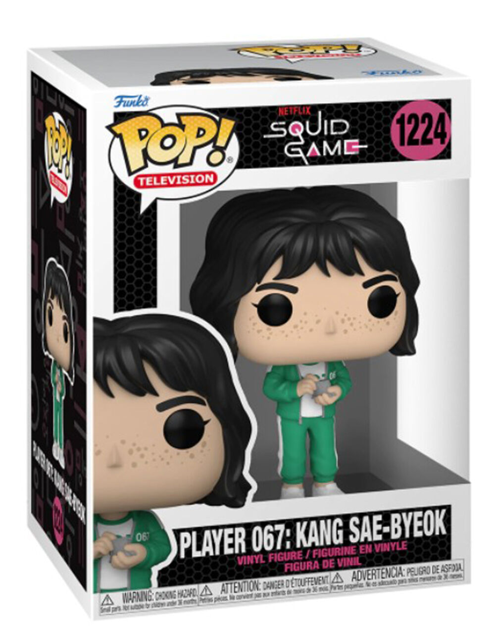 Funko Pop Juego Del Calamar 067 Kang SAE-byeok