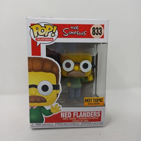 Funko Pop The Simpsons Ned Flanders Caja Dañada