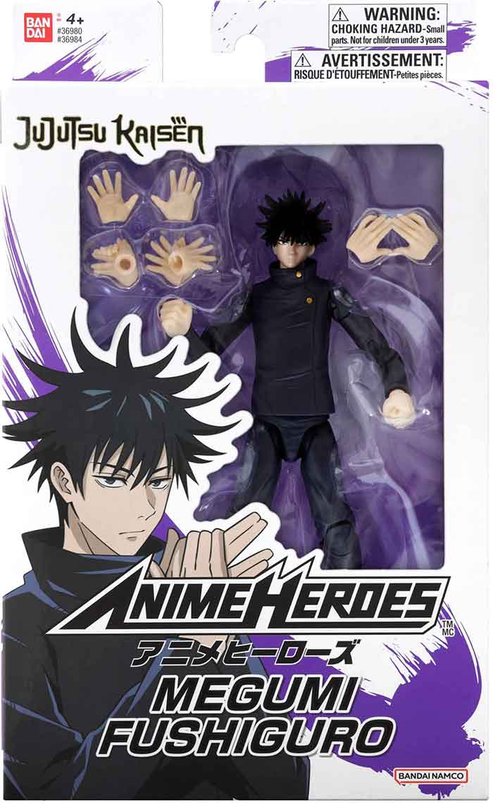 Bandai Anime Heroes Jujutsu Kaisen Fushiguro Megumi