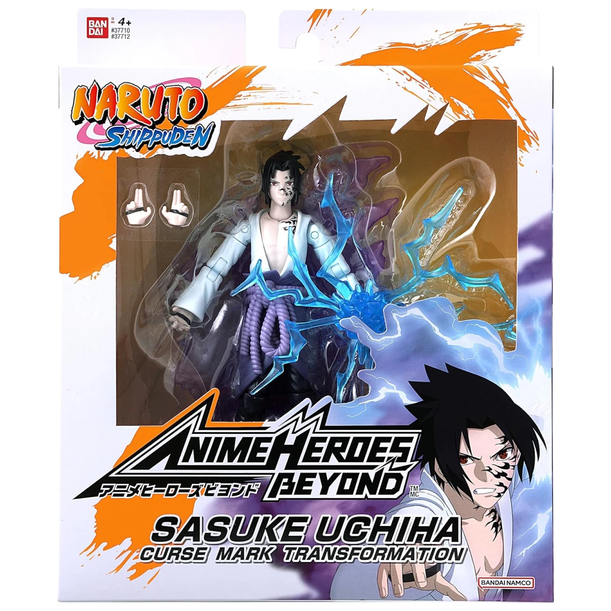 Bandai ANIME HEROES Naruto Sasuke Uchiha Curse Mark