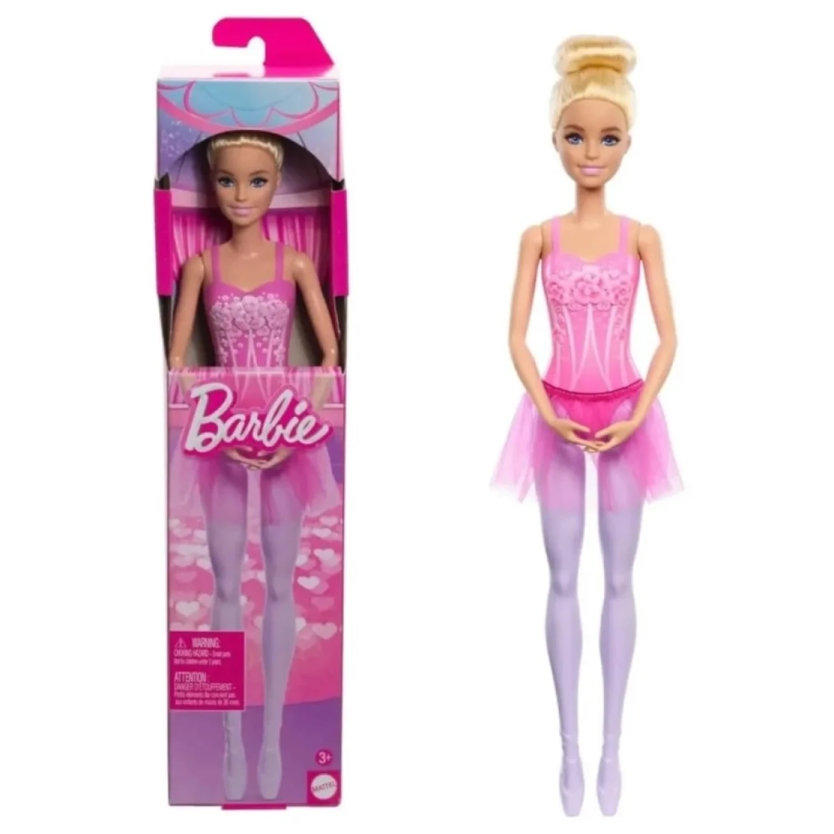 Barbie Ballerina Blonde Wearing Purple Removable Tutu