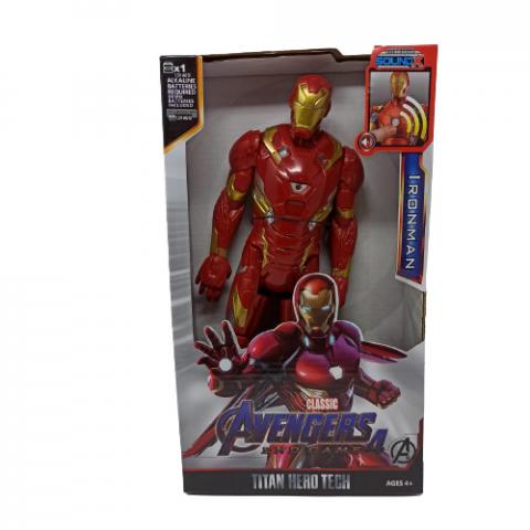 Figura Avengers EndGame Iron Man 30 CM Con Sonido