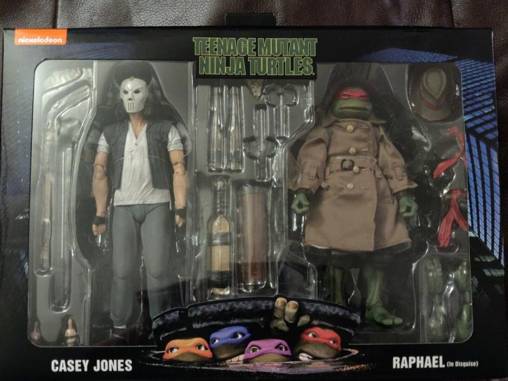 NECA Teenage Mutant Ninja Turtles Casey Jones & Raphael