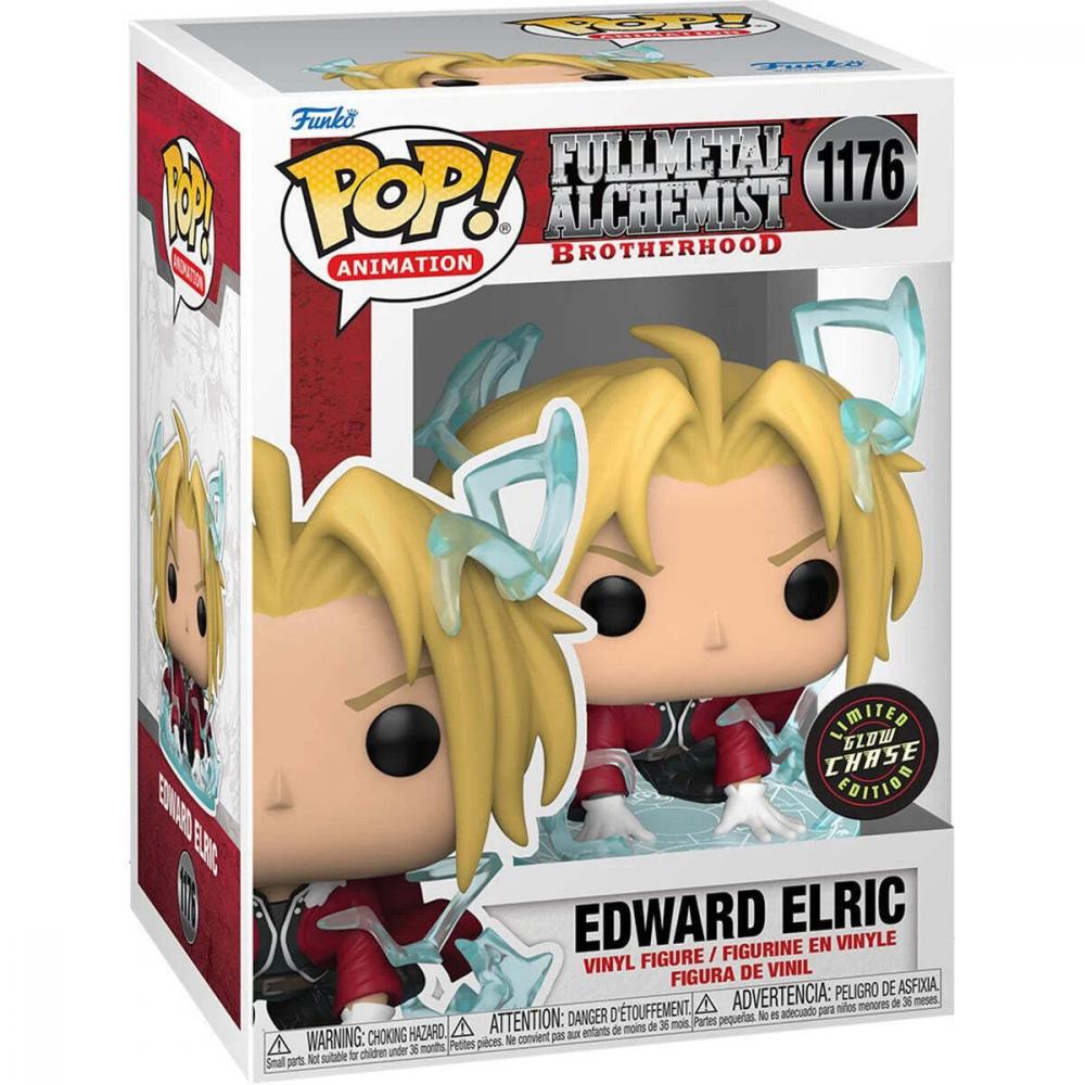 Funko Pop Full Metal Alchemist Brotherhood Edward Elric Chase Caja con Detalle