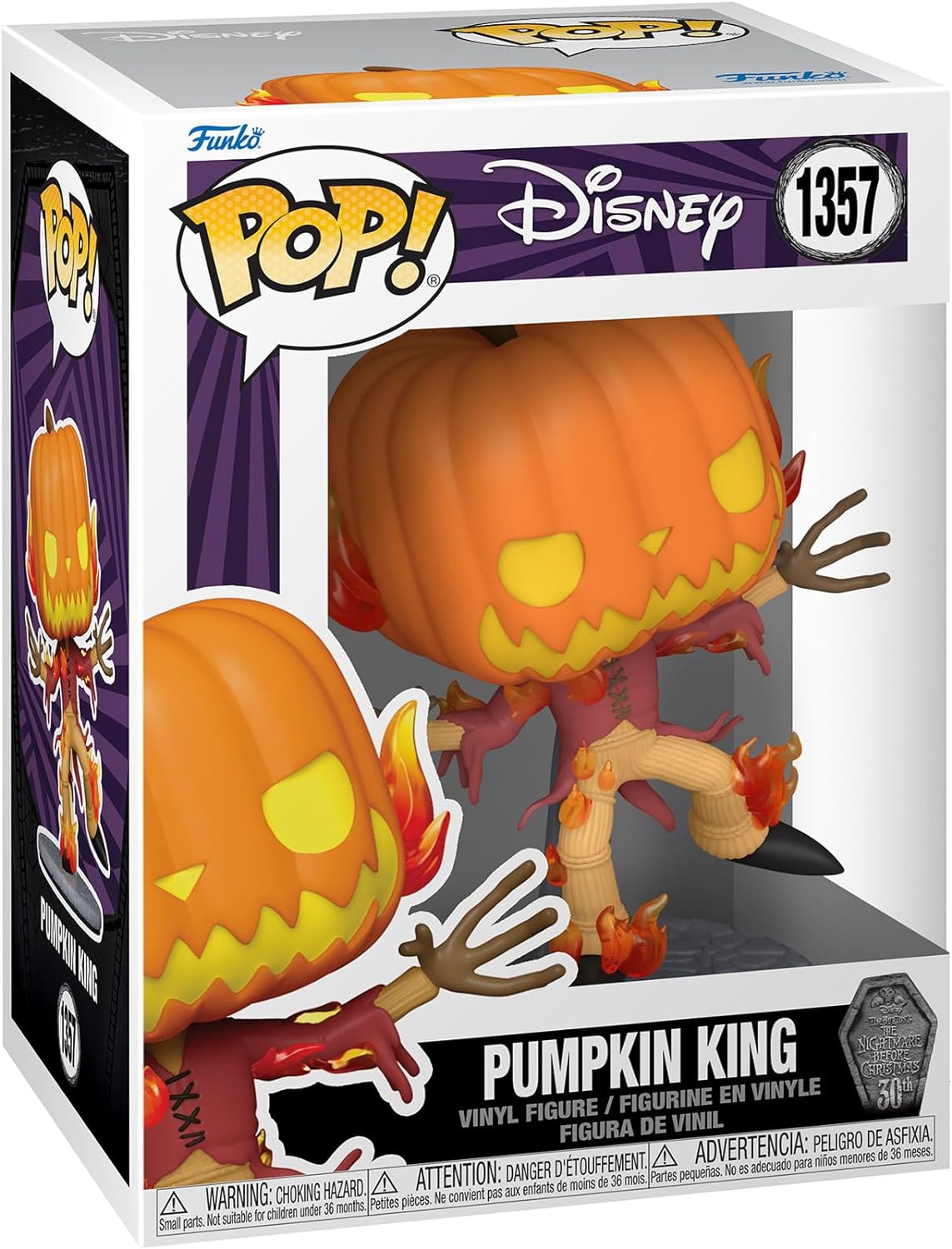 Funko Pop The Nightmare Before Christmas Pumpkin King