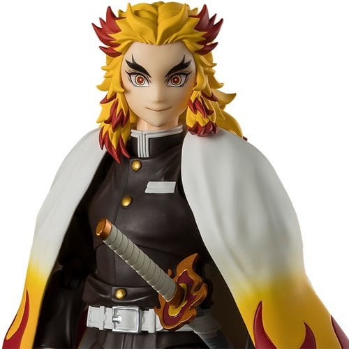 Demon Slayer: Kimetsu No Yaiba Kyojuro Rengoku S.H.Figuarts Action Figure