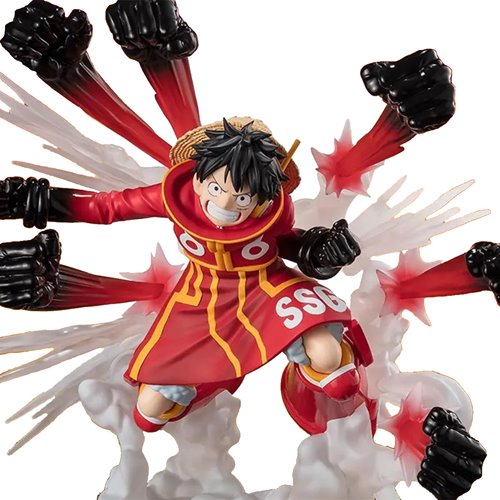 One Piece Monkey D. Luffy Gum-Gum Hawk Gatling FiguartsZERO Extra Battle Statue