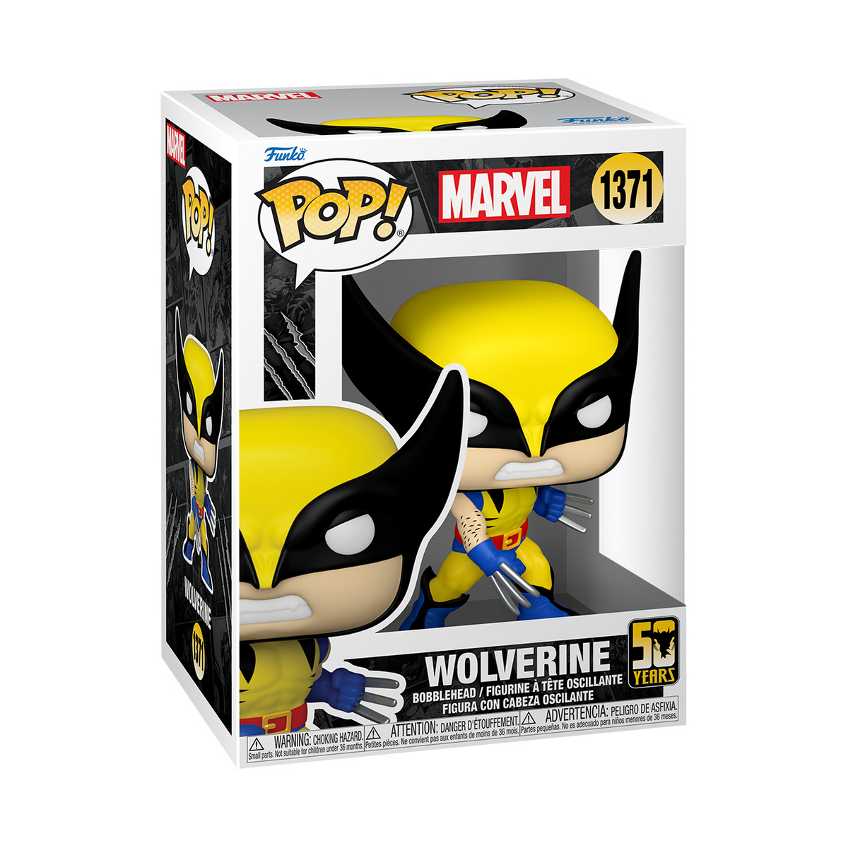 Funko Pop Wolverine 50th Anniversary Wolverine (Classic)