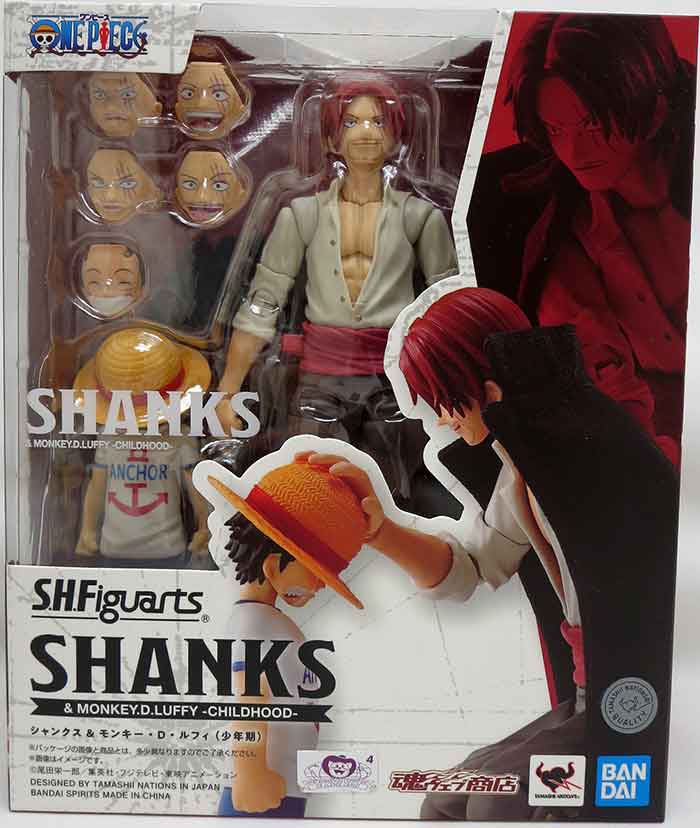S.H.Figuarts One Piece Shanks & Monkey D. Luffy