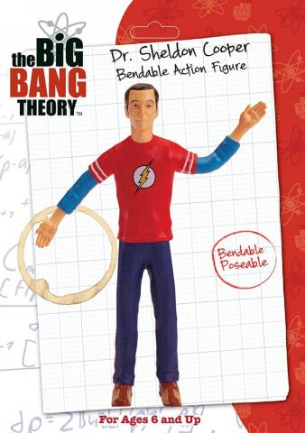Wonderland Toys Bendable Action Figure, Dr. Sheldon Cooper