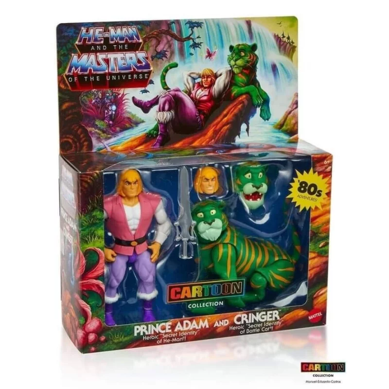 Masters of the Universe Cartoon 2-Pack Adam & Cringer