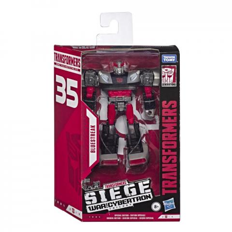 Transformers 35th Special Edition War for Cybertron: Siege Bluestreak 