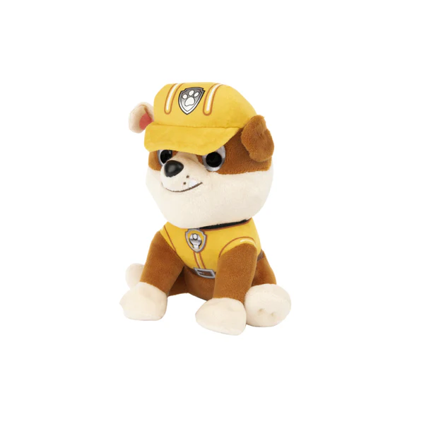 Peluche Paw Patrol Rubble (Gorra Amarilla)