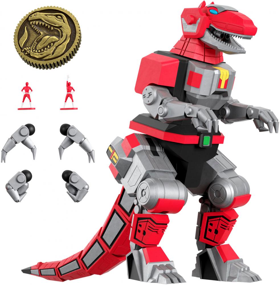 Super7 Power Rangers Ultimates Tyrannosaurus Dinozord