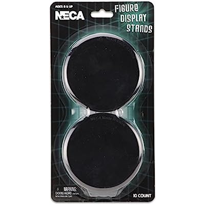 NECA Action Figure Display Stands BLACK PACK OF 10