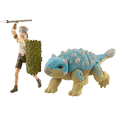 Jurassic World Ben & Ankylosaurus Bumpy Camp Cretaceous