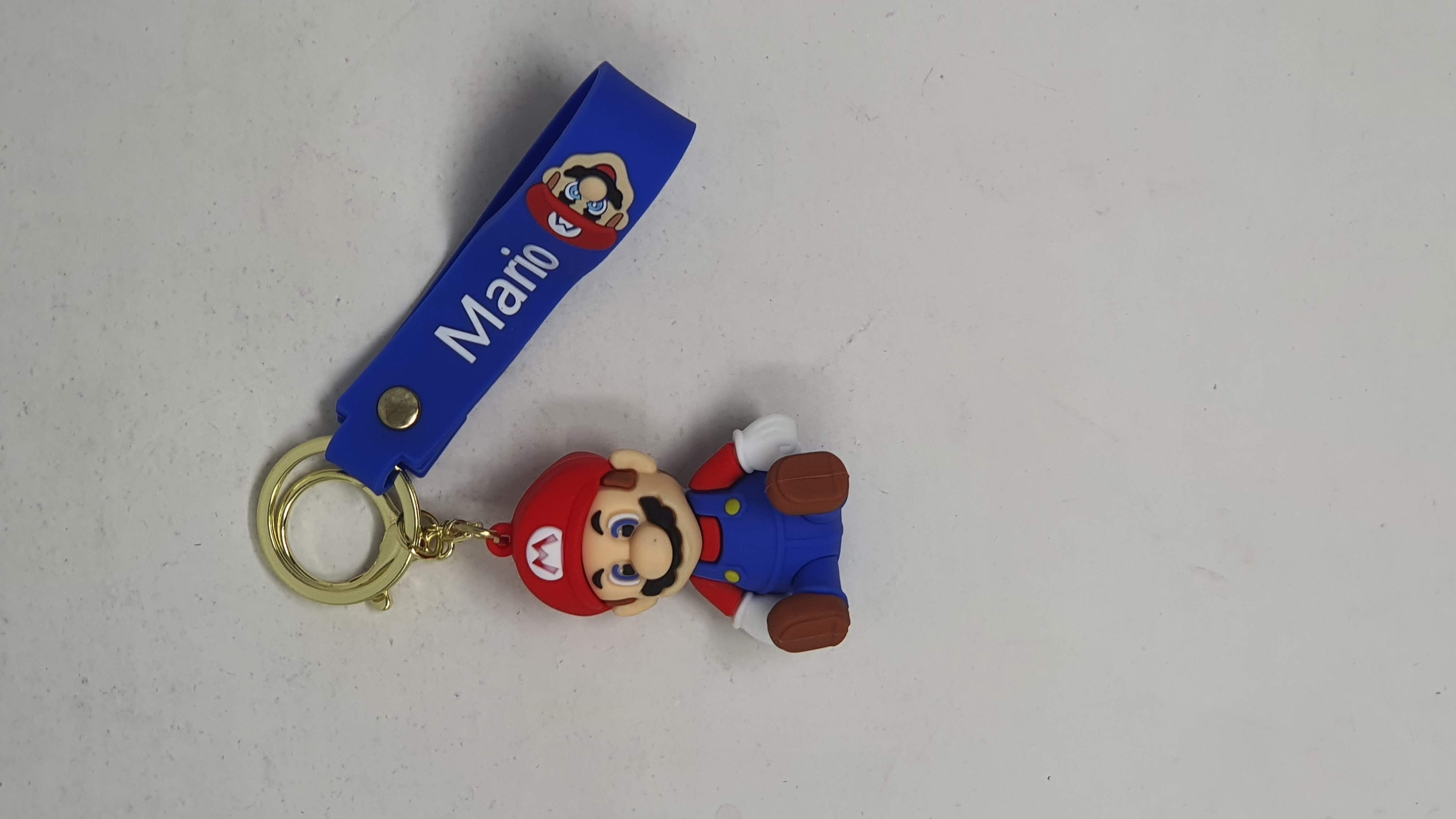 Llavero Goma Mario Sentado