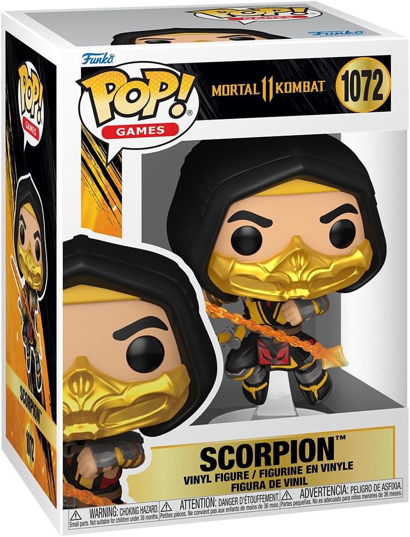 Funko Pop Mortal Kombat 11 Fatality Scorpion