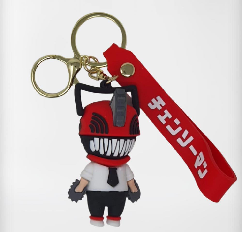 Llavero Goma Correa Pochita Chainsaw