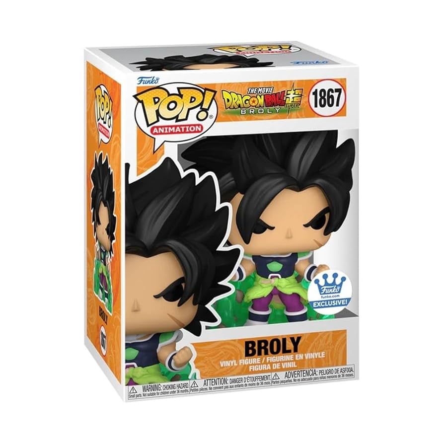 Funko Pop! Dragonball Super Broly Exclusive #1867
