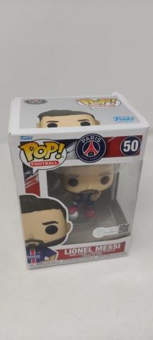 Funko Pop Lionel Messi caja con detalles