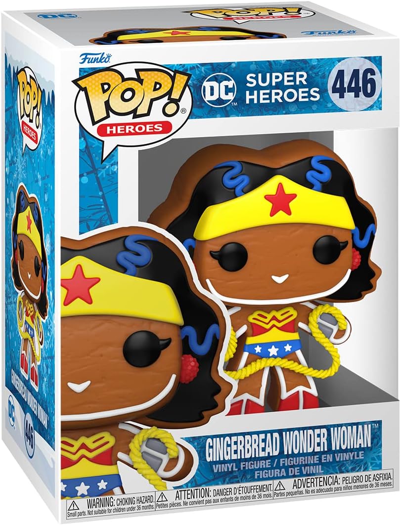 Funko Pop Heroes DC Holiday Gingerbread Wonder Woman