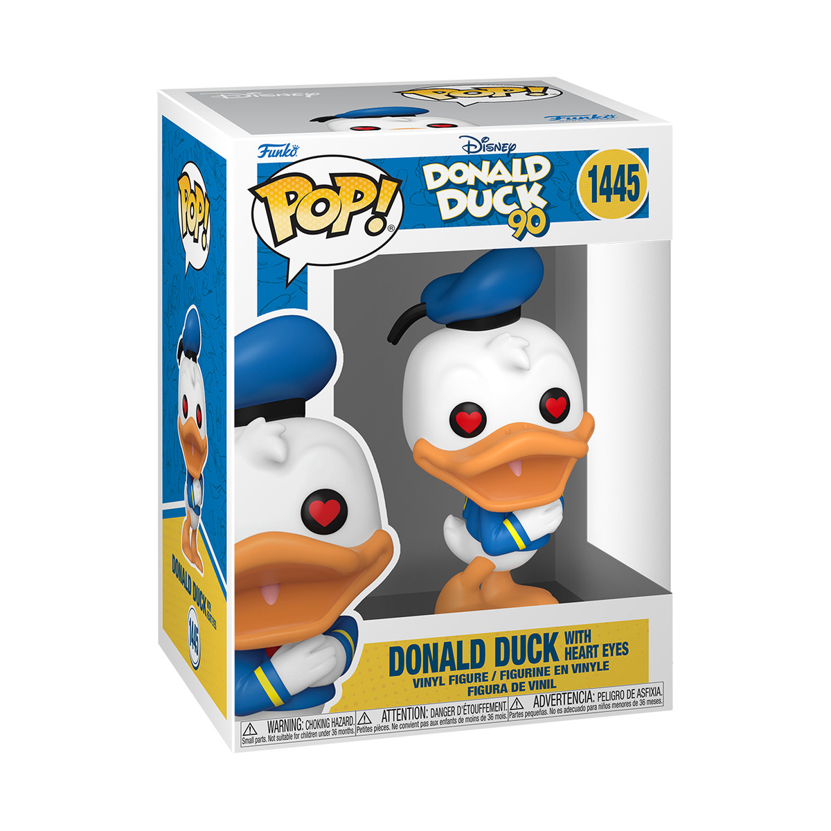 Funko Pop Donald Duck 90th Donald Duck with Heart Eyes