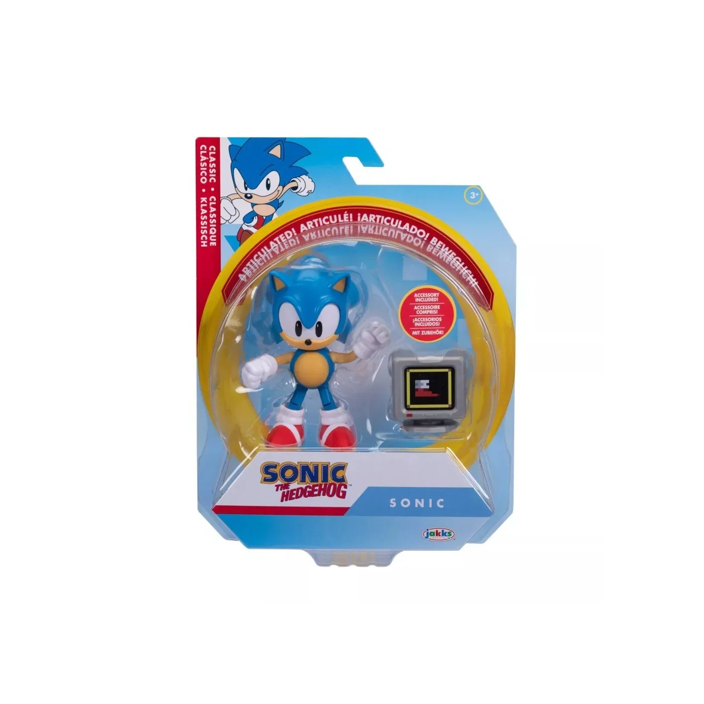 Sonic The Hedgehog Classic With Monitor