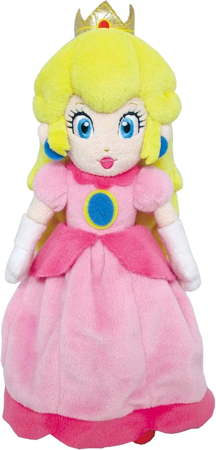 Peluche Little Buddy Super Mario All Star Collection Peach 25Cm