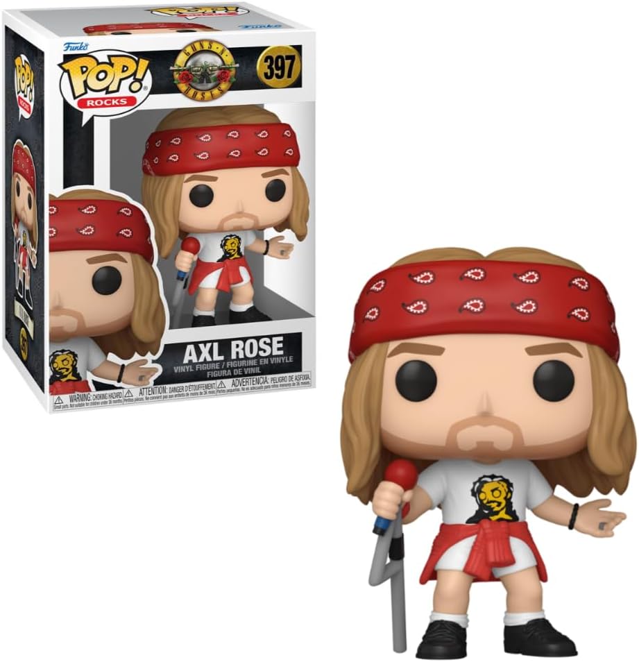 Funko Pop Rocks: Guns N Roses Axl Rose (1992)