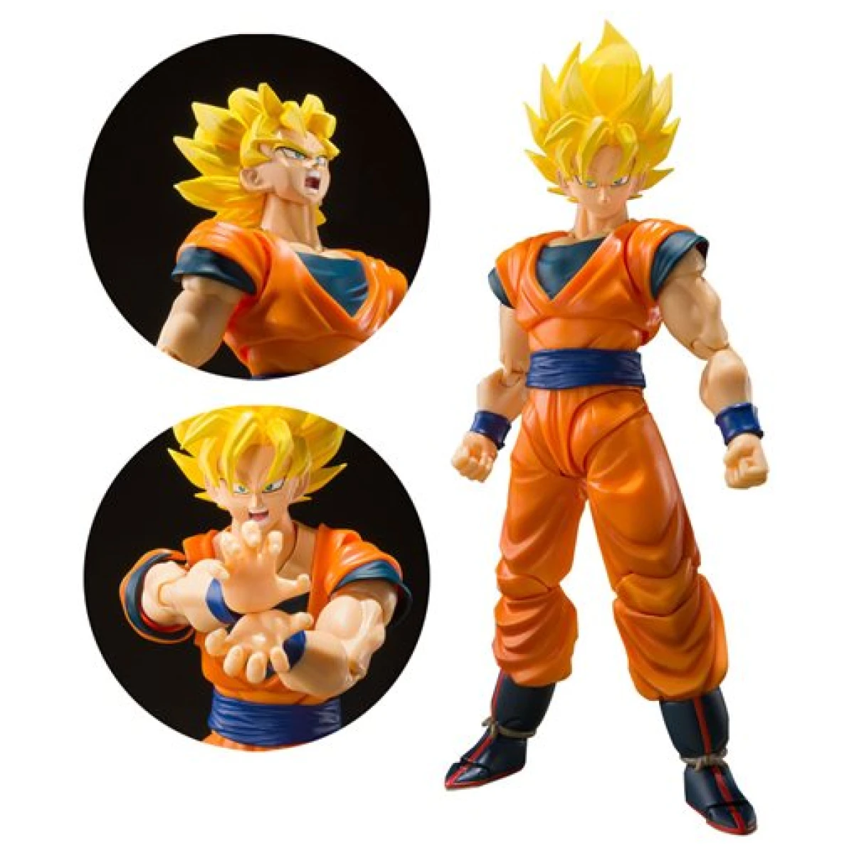 Dragon Ball Z Super Saiyan Full Power Son Goku S.H.Figuarts Act…