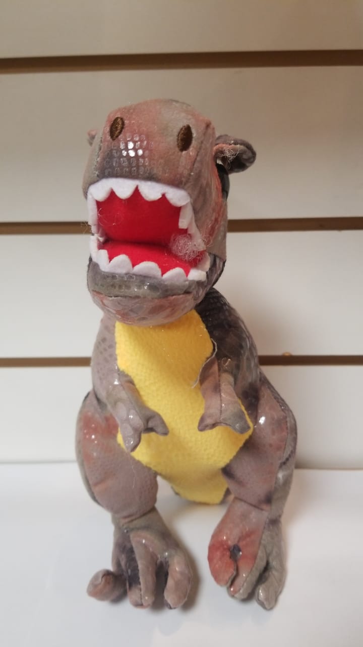 Peluche Dinosaurio Piel Con Escamas
