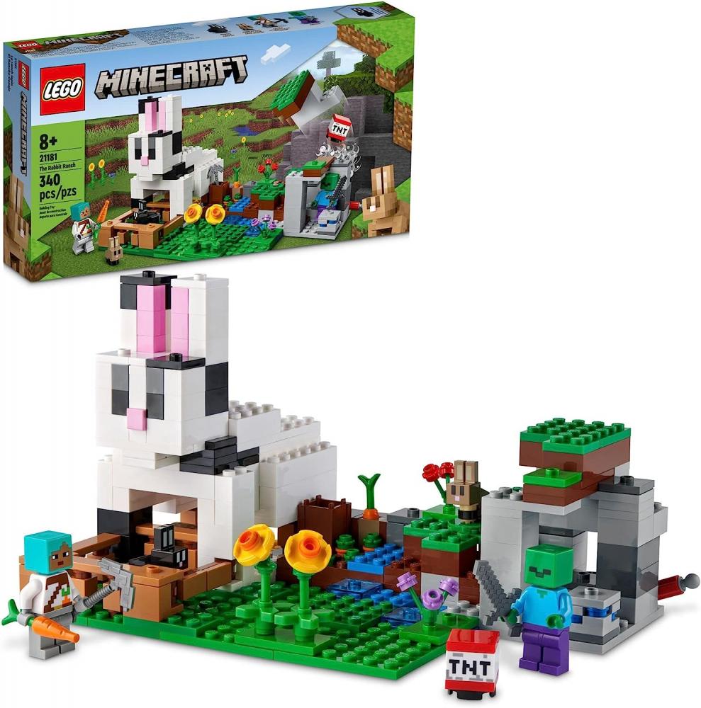 LEGO Minecraft The Rabbit Ranch House Farm Set 21181