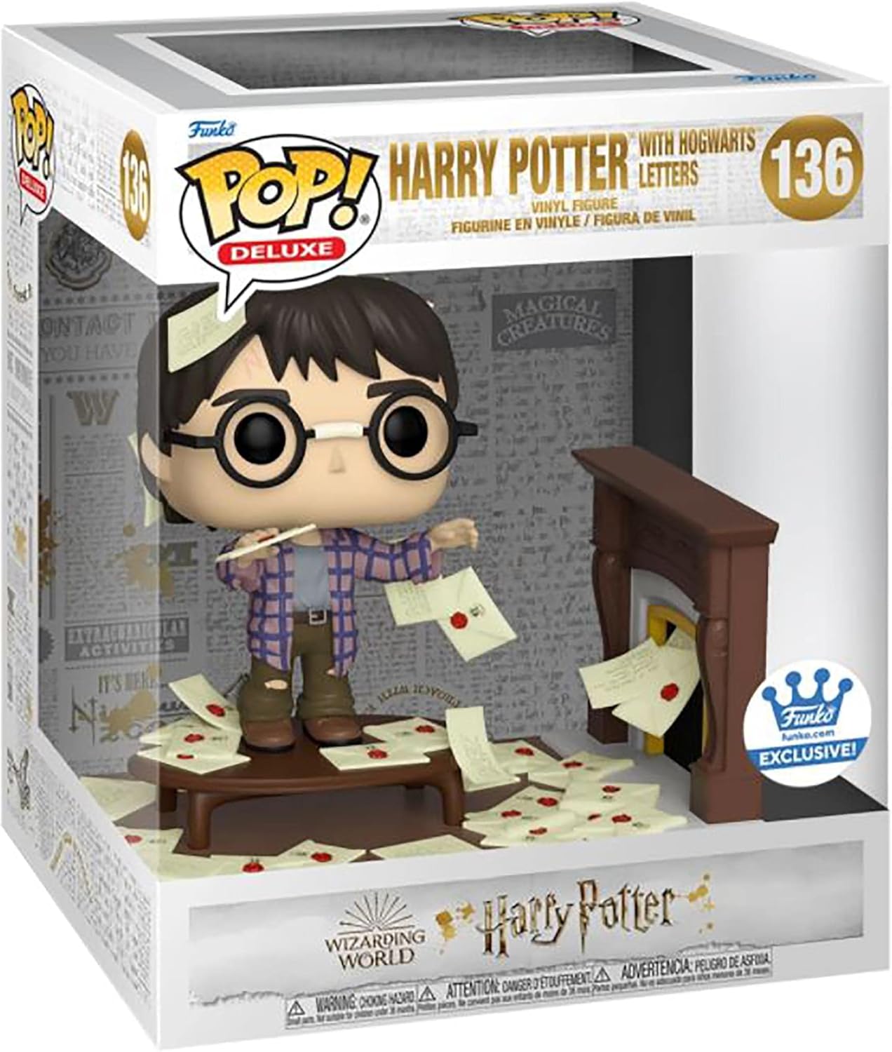 Funko Pop Harry Potter with Hogwarts Letters Exclusive 136