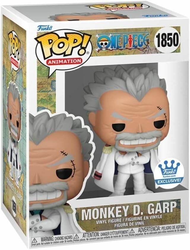 Funko Pop One Piece Monkey D. GARP #1850 Exclusive