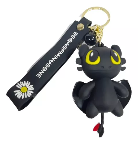 LLavero Goma Pokemon Chimuelo Negro