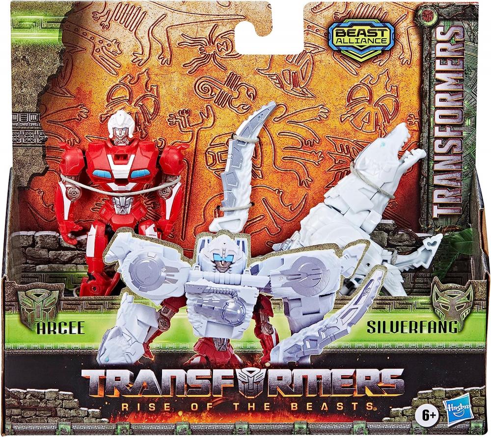 Transformers Rise of The Beasts Combiners Arcee & Silverfang
