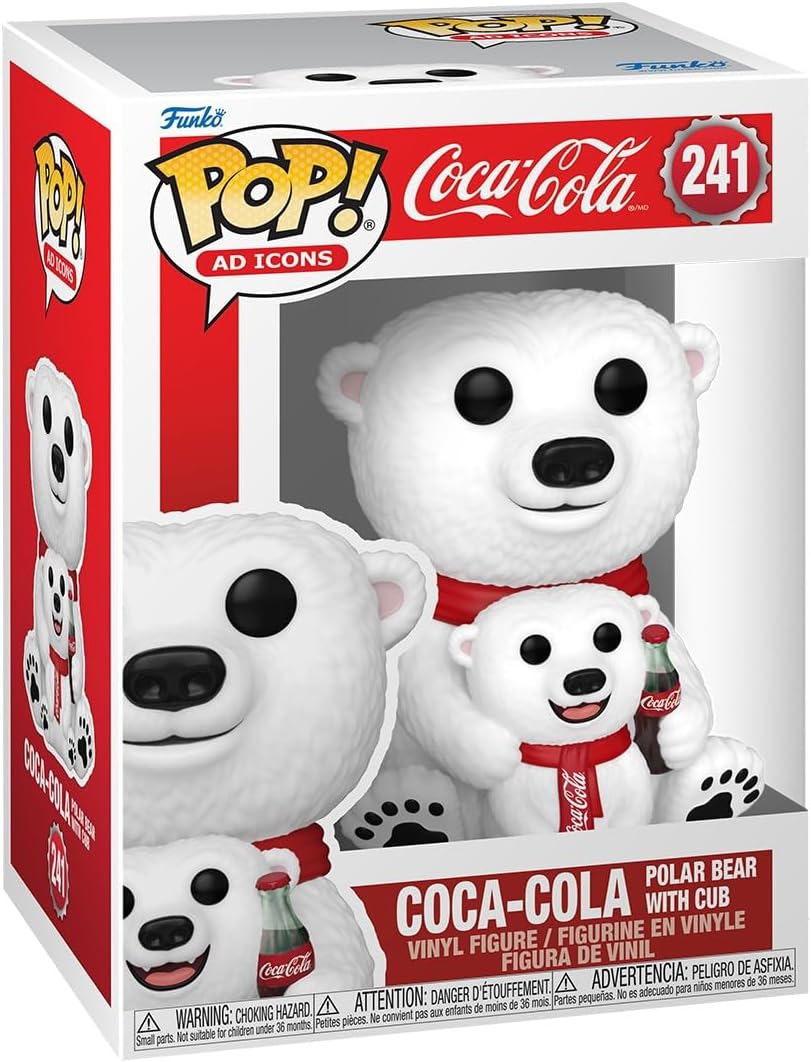 Funko Pop Coca-Cola Polar Bear with Cub